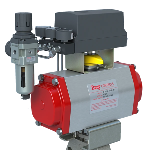 Rack and Pinion Pneumatic Actuator